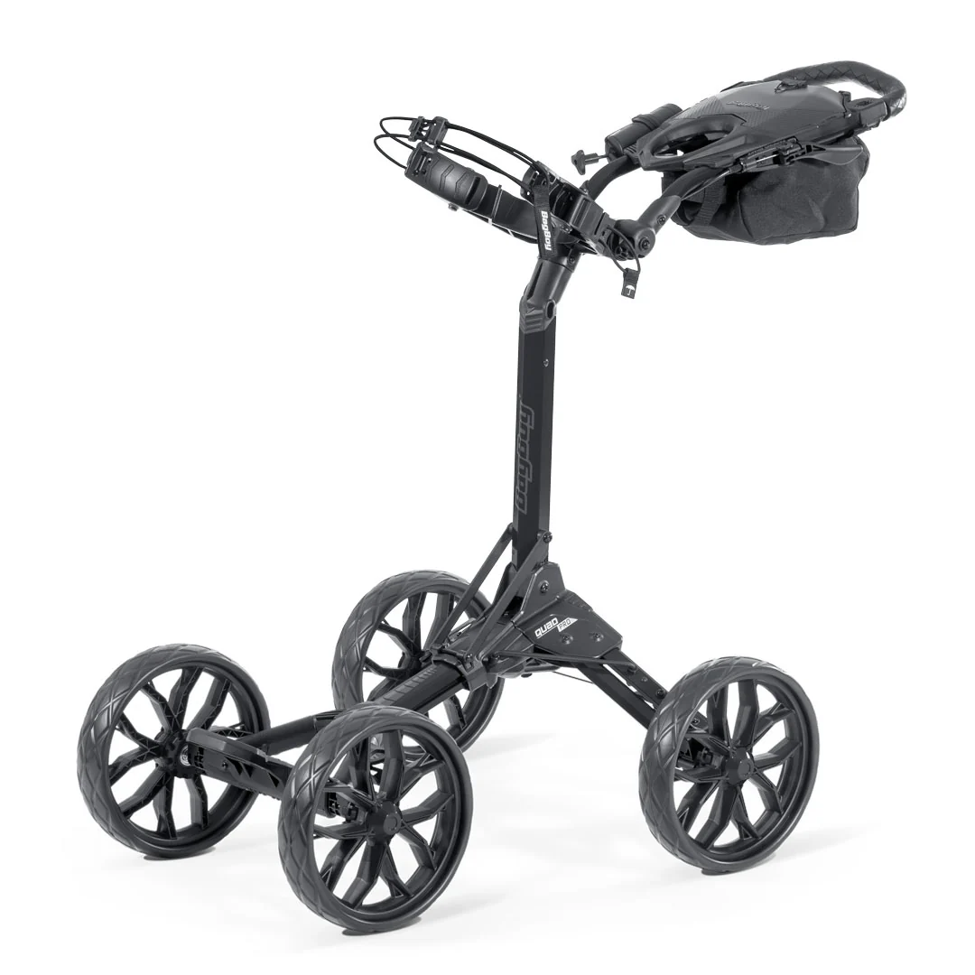 Quad Pro 4-Wheel Golf Push Cart - Image 3