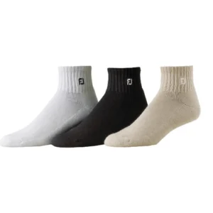 ComfortSof Men's Quarter Socks - 3 Pack